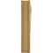Ekena Millwork 8-in W x 46-in D x 46-in H Funston Slat Rough Cedar Woodgrain TimberThane Outlooker, Primed Tan OUTUR080X46X46FST24RCPR - alternate 4